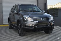 SsangYong Rexton I 2001–2017 Bullbar WT003 Black (nerjavno jeklo) fotografija 3