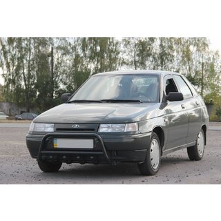 Sprednji zaščitni lok (bullbar) WT003 Black 60 mm (nerjaveče jeklo) fotografija 1