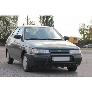 Sprednji zaščitni lok (bullbar) WT003 Black 60 mm (nerjaveče jeklo) fotografija 2