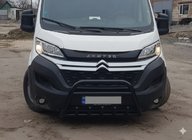 Peugeot Boxer 2006–2025 Sprednji zaščitni lok WT003 Black (nerjaveče jeklo) fotografija 3