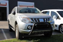 Mitsubishi L200 2015–2024 Bullbar WT003 Black (nerjavno jeklo) fotografija 4