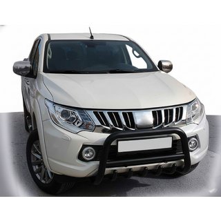 Bullbar WT003 Black (nerjavno jeklo) Mitsubishi L200 2015–2024 fotografija 3