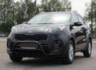 Kia Sportage 2015–2021 Bullbar WT003 Black (nerjavno jeklo) fotografija 1