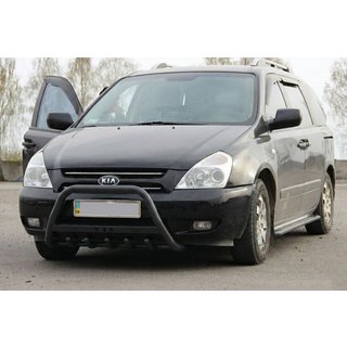 Sprednji zaščitni lok WT004 Black (nerjavno jeklo) fotografija 3