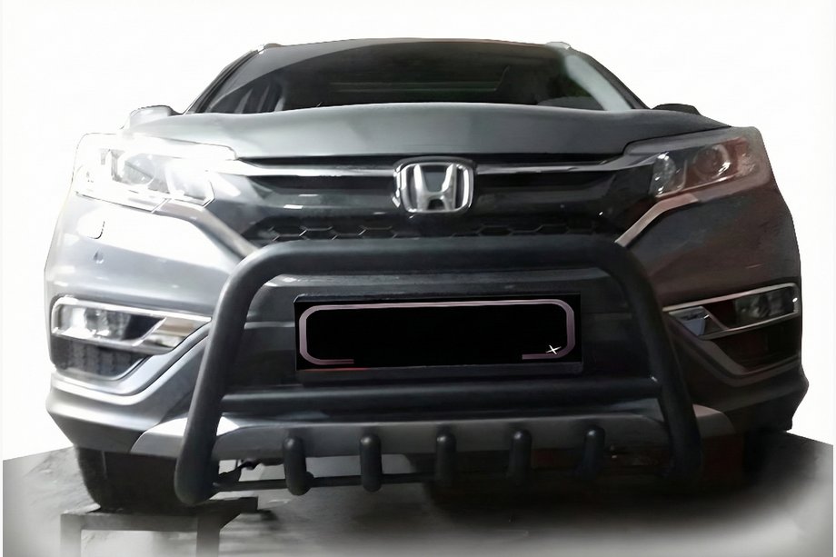 Honda CRV 2017–2022 Sprednji zaščitni lok WT003 Black (2016-2019, nerjaveče jeklo) Image