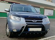 Hyundai Santa Fe 2 2006–2012 Kenguru zaščitni lok WT004 Black (nerjavno jeklo) fotografija 2