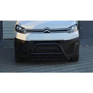 Bullbar WT003 Black (nerjavno jeklo) Citroen SpaceTourer 2016– fotografija 4