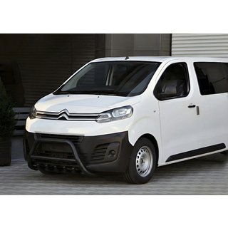 Bullbar WT003 Black (nerjavno jeklo) Citroen SpaceTourer 2016– fotografija 3