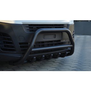 Bullbar WT003 Black (nerjavno jeklo) Peugeot Traveller 2017– fotografija 1