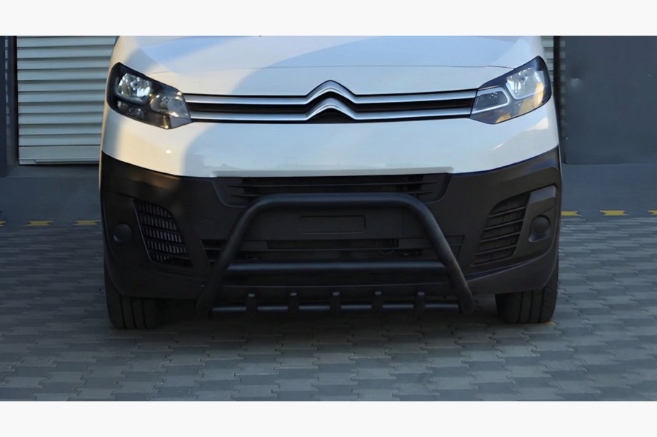 Peugeot Traveller 2017– Bullbar WT003 Black (nerjavno jeklo) Fotografija 4
