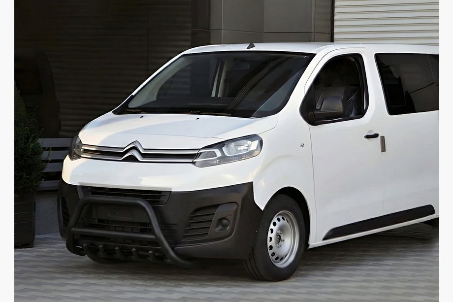 Peugeot Traveller 2017– Bullbar WT003 Black (nerjavno jeklo) Fotografija 3