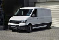 Volkswagen Crafter 2016– Bullbar WT003 Black (nerjavno jeklo) fotografija 3