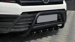 Man TGE 2017– Bullbar WT003 Black (nerjavno jeklo) fotografija 1
