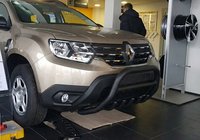 Renault Duster 2018–2024 Kenguru zaščitni lok brez napisa WT003 Black (nerjaveče jeklo) fotografija 8