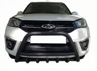 Chery Tiggo 3 2005– Bullbar WT003 Black (nerjavno jeklo) fotografija 1