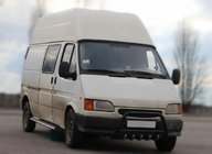 Ford Transit 1991–2000 Bullbar WT003 Black (nerjavno jeklo) fotografija 4