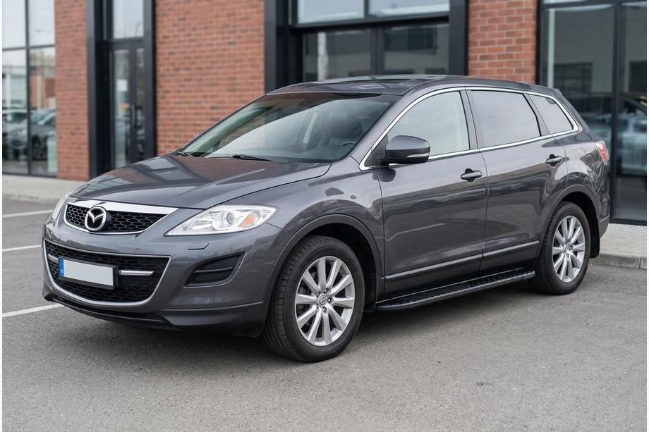 Mazda CX-9 2007–2016 Bočne stopnice Bosphorus Black (2 kos, aluminij) Image