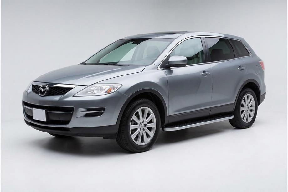 Mazda CX-9 2007–2016 Stranske stopnice Tayga Grey (2 kos, aluminij) Image