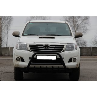 Bullbar WT003 Black (nerjavno jeklo) Toyota Hilux 2006–2015 fotografija 1