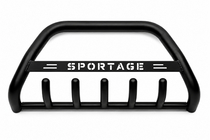 Kia Sportage 2010–2015 Sprednji zaščitni lok WT004 Black (nerjavno jeklo) fotografija 4