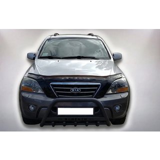 Sprednji zaščitni lok WT004 Black (nerjavno jeklo) Kia Sorento I BL 2002–2009 fotografija 2