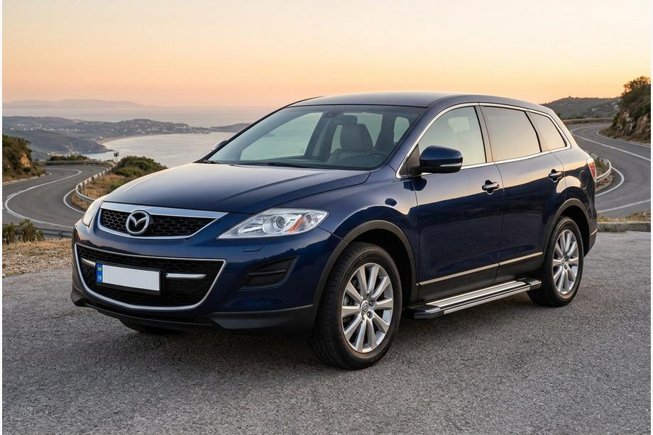 Mazda CX-9 2007–2016 Stranske stopnice Rainbow (2 kos, aluminij) Image