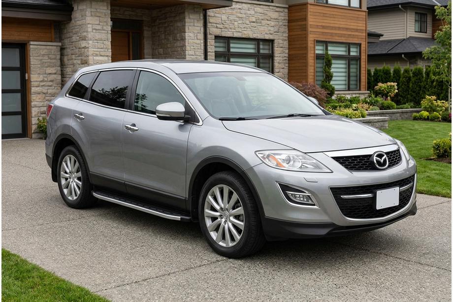 Mazda CX-9 2007–2016 Stranske stopnice Fullmond (2 kos, aluminij) Image