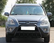 Honda CRV 2001–2006 Sprednji zaščitni lok WT004 Black (nerjavno jeklo) fotografija 1