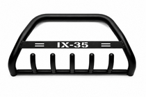 Hyundai IX-35 2010–2015 Sprednji zaščitni lok WT004 Black (nerjavno jeklo) fotografija 1