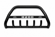 Hyundai H200, H1, Starex 1998–2007 Sprednji zaščitni lok WT004 Black (nerjavno jeklo) fotografija 1