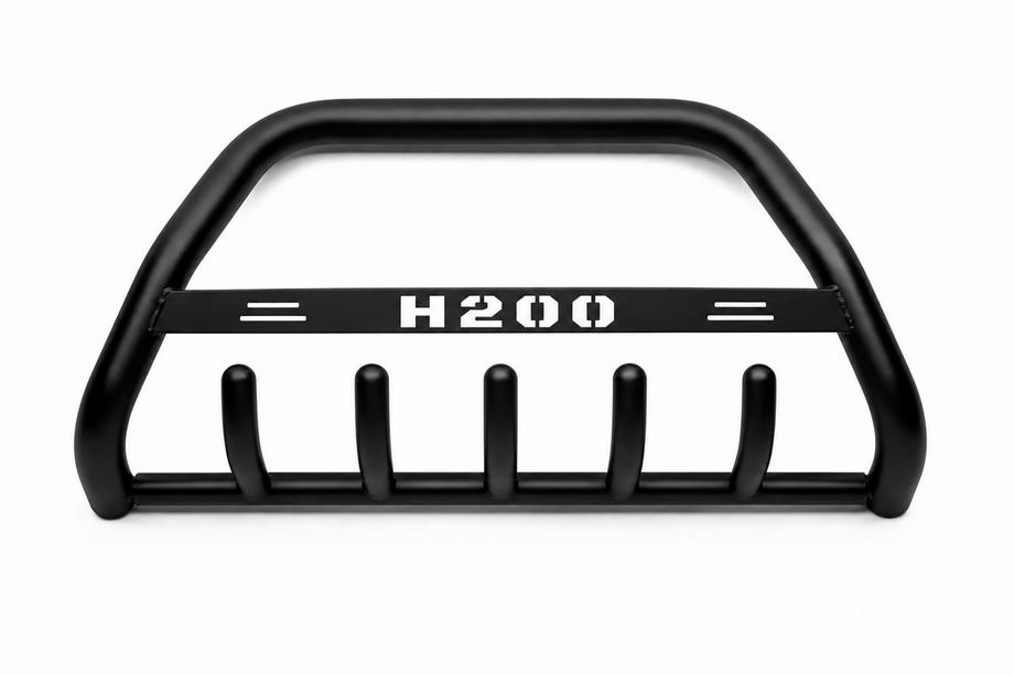 Hyundai H200, H1, Starex 1998–2007 Sprednji zaščitni lok WT004 Black (nerjavno jeklo) Image
