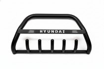 Hyundai H300, H1, Starex 2008–2020 Sprednji zaščitni lok WT004 Black (nerjavno jeklo) fotografija 5