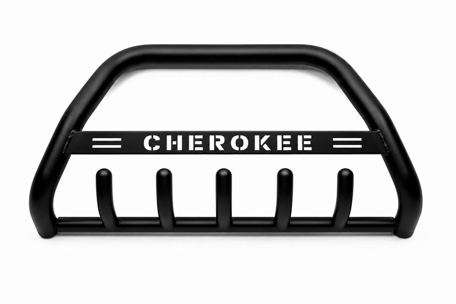 Jeep Grand Cherokee WJ 1999–2004 Sprednji zaščitni lok WT004 Black (nerjavno jeklo) Fotografija 2