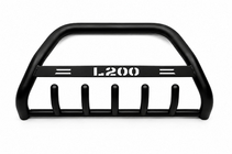 Mitsubishi L200 2015–2024 Sprednji zaščitni lok WT004 Black (nerjavno jeklo) fotografija 1
