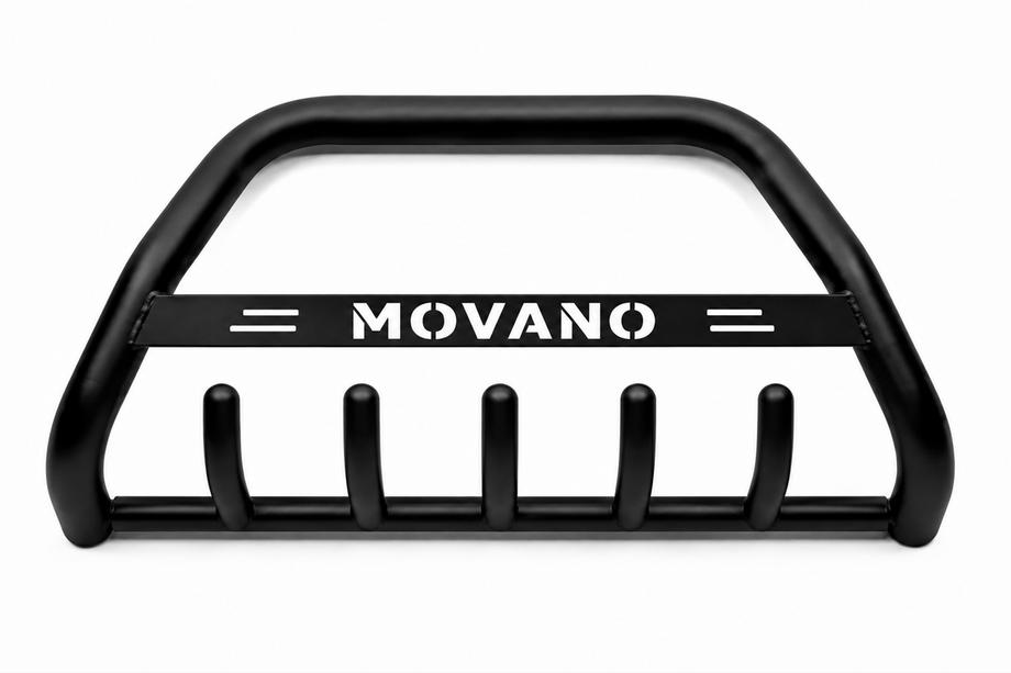 Opel Movano 2010–2021 Sprednji zaščitni lok WT004 Black (nerjavno jeklo) Image