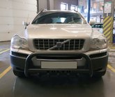 Volvo XC90 2002–2014 Sprednji zaščitni lok WT004 Black (nerjavno jeklo) fotografija 1