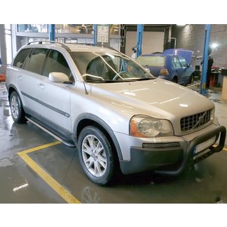 Sprednji zaščitni lok WT004 Black (nerjavno jeklo) Volvo XC90 2002–2014 fotografija 2