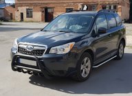 Subaru Forester 2013–2018 Bullbar WT003 Black (nerjavno jeklo) fotografija 1