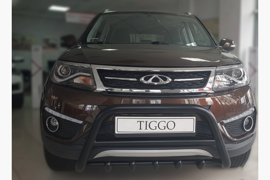 Chery Tiggo 5 2013– Bullbar WT003 Black (nerjavno jeklo) Image