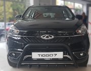 Chery Tiggo 7 2016–2019 Bullbar WT003 Black (nerjavno jeklo) fotografija 1
