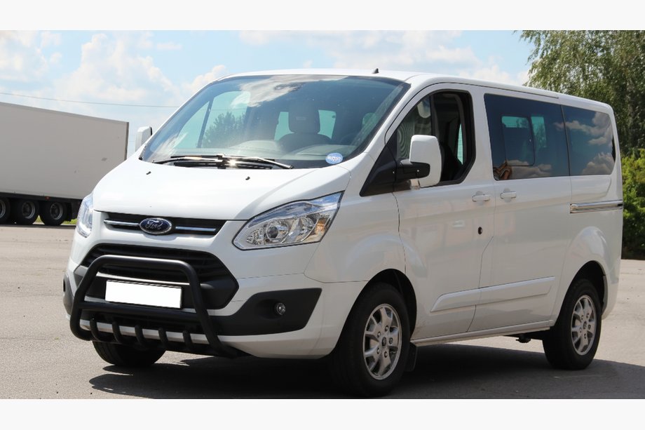 Ford Custom 2013–2022 Bullbar WT003 Black (nerjavno jeklo) Image
