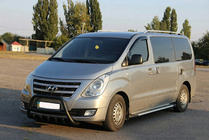 Hyundai H300, H1, Starex 2008–2020 Bullbar WT003 Black (nerjavno jeklo) fotografija 3