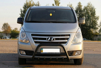 Hyundai H300, H1, Starex 2008–2020 Bullbar WT003 Black (nerjavno jeklo) fotografija 1