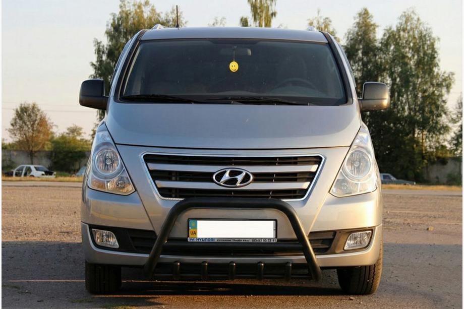 Hyundai H300, H1, Starex 2008–2020 Bullbar WT003 Black (nerjavno jeklo) Image