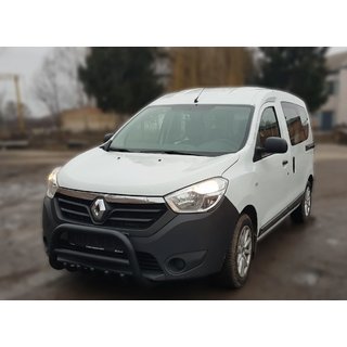 Bullbar WT003 Black (nerjavno jeklo) Dacia Lodgy 2012–2022 fotografija 4