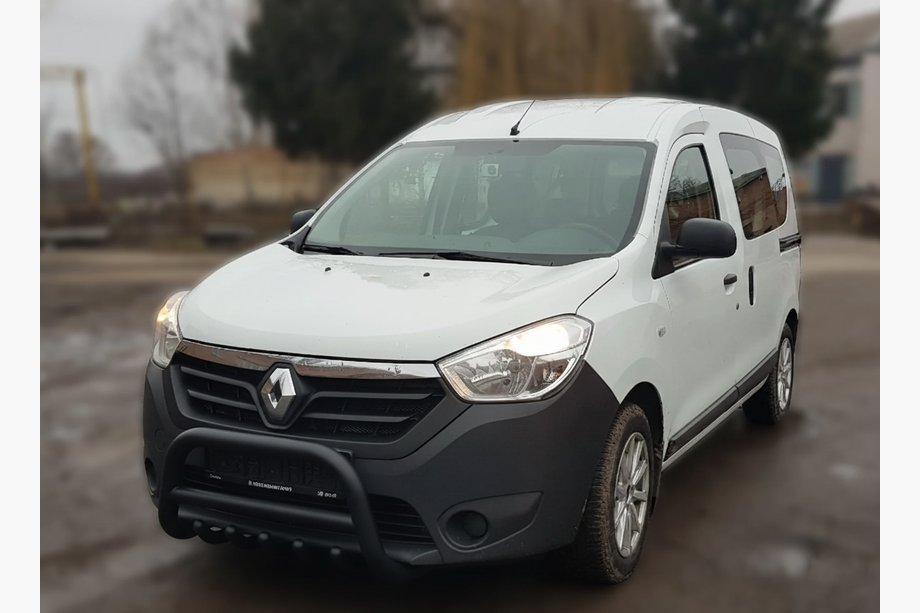 Dacia Lodgy 2012–2022 Bullbar WT003 Black (nerjavno jeklo) Fotografija 4