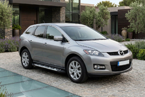 Mazda CX-7 2006–2012 Stranske stopnice Sunrise (2 kos, aluminij) fotografija 1