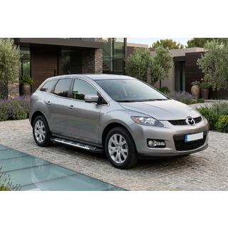 Stranske stopnice Sunrise (2 kos, aluminij) Mazda CX-7 2006–2012 fotografija 1