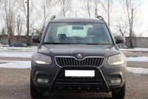 Skoda Yeti 2009–2017 Bullbar WT003 Black (nerjavno jeklo) fotografija 3