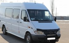 Mercedes Sprinter W901/902/903/904/905 1995–2006 Sprednji zaščitni lok WT003 Black (nerjaveče jeklo) 2000–2006 fotografija 4